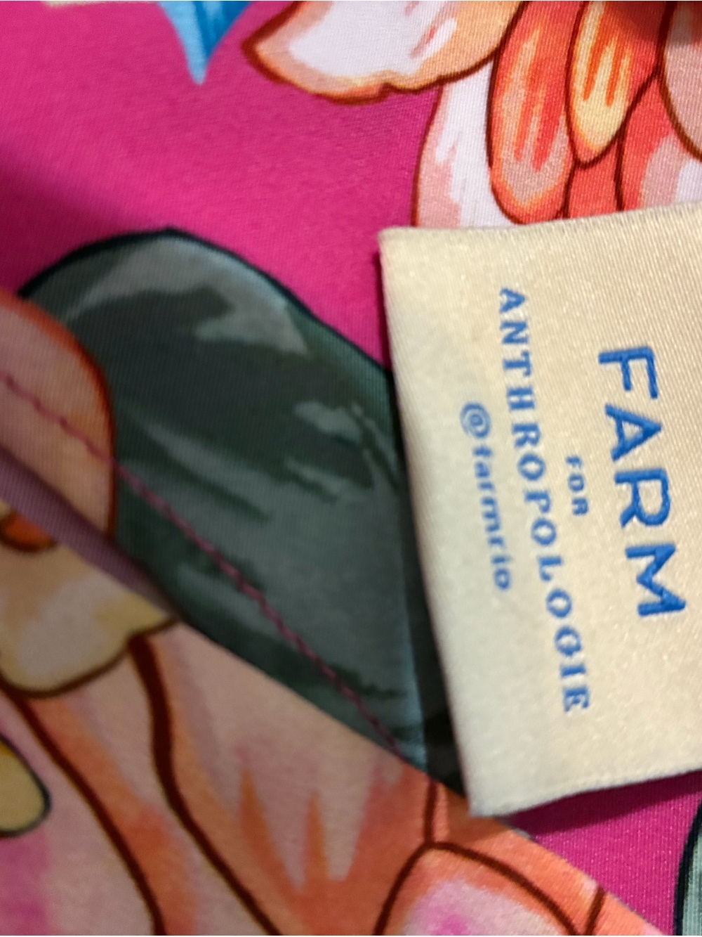 FARM Rio Pink Floral Maxi Jumpsuit with Flutter Sleeves STUNNING! - Picture 4 of 5